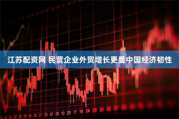 江苏配资网 民营企业外贸增长更显中国经济韧性